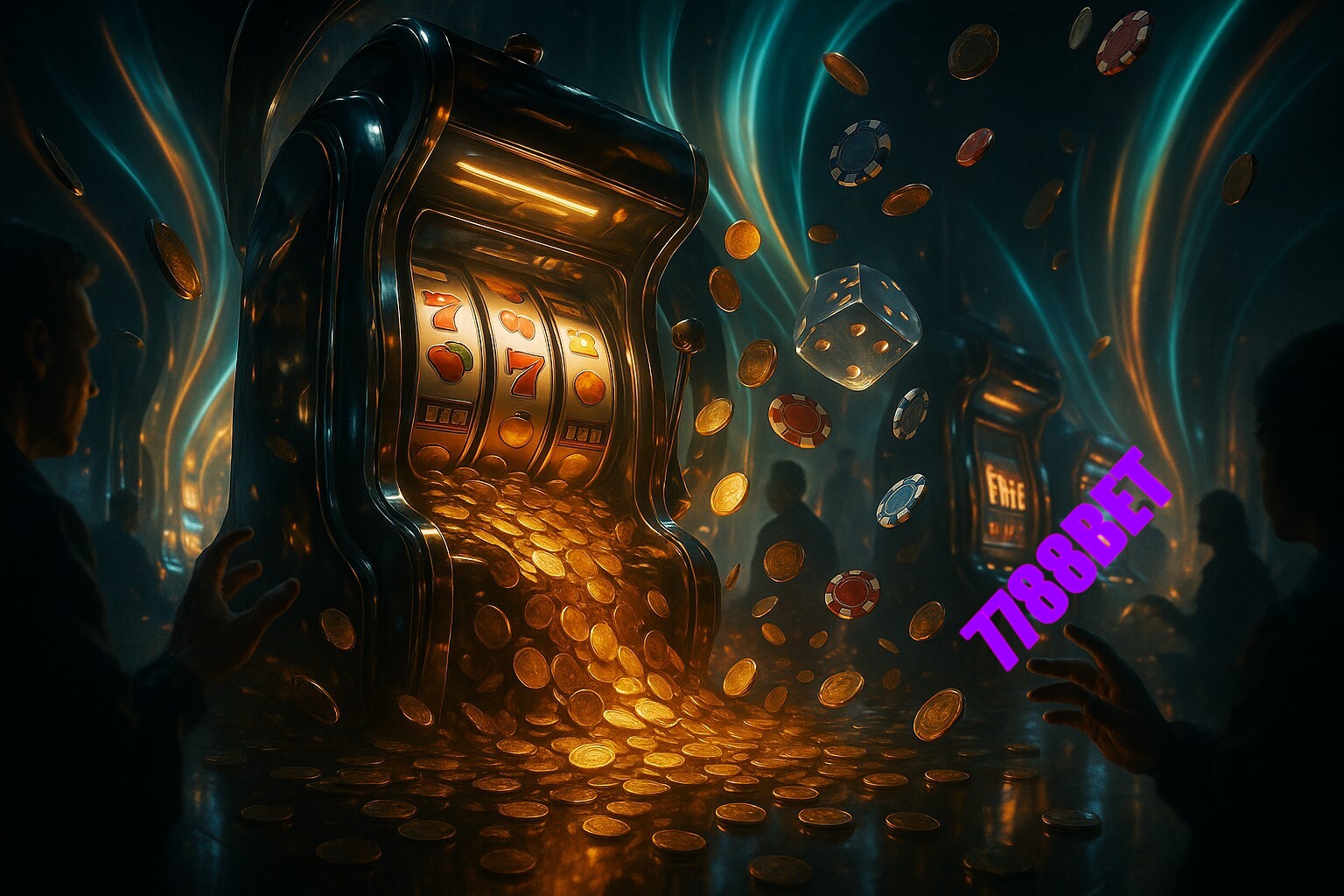 Diversos jogos de caça-níqueis
